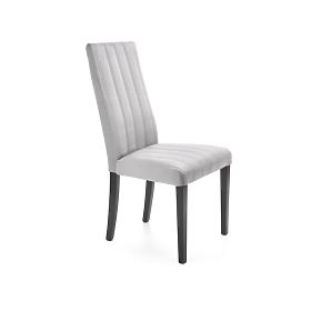 Chaise de salle à manger DIEGO 2 - gris clair/noir