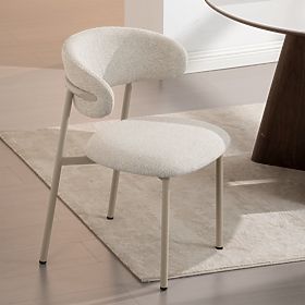 Chaise de salle à manger Fresno, beige