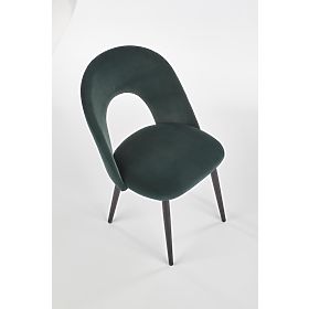 Chaise K384 vert foncé / noir (1p=4pcs)