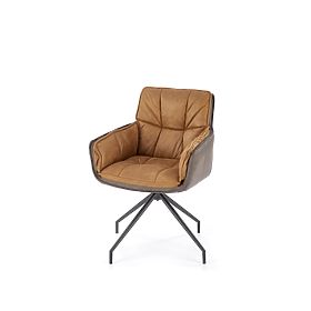 Chaise K523 marron / marron foncé (1p=2pcs), Halmar