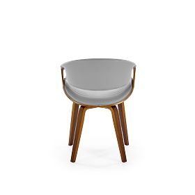 Chaise K544 gris / noyer (1p=1pc)