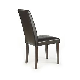 Chaise KERRY BIS wenge/marron foncé (1p=2pcs)