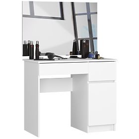 COIFFEUSE AVEC MIROIR CLP P-2/SL 900x600 DROITE PK BLANCHE