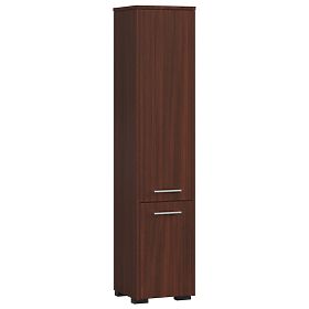 COLONNE DE SALLE DE BAIN FIN 2 PORTES 140cm WENGE