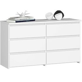 COMMODE CL100 6TIROIRS PK BLANCHE