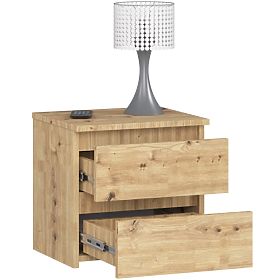 Table de nuit CL2 2SZ CLP PK CHÊNE ARTISAN
