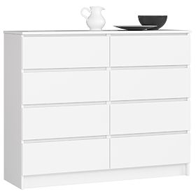 COMMODE K120 8TIROIRS BLANCHE