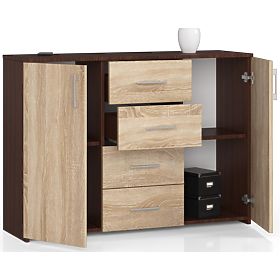 COMMODE K45 PK WENGE / CHÊNE SONOMA