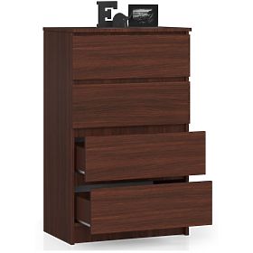 COMMODE K60 4TIROIRS CLP PK WENGE