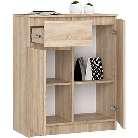 COMMODE K80 2D 1SZ CLP PK CHÊNE SONOMA
