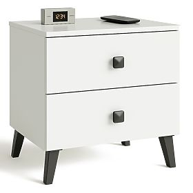 COMMODE MOBI K-02 BLANC NOIR