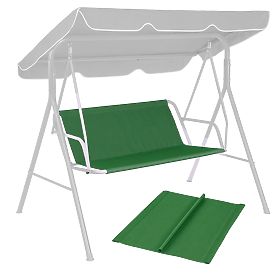 Coussin pour balançoire de jardin 127x100 cm vert MultiGarden