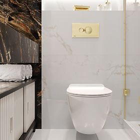 Cuvette WC suspendue Rea Carter N2 Rimless