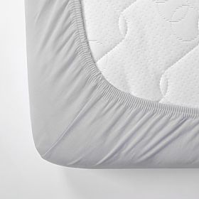 Drap coton 200x90 cm - gris