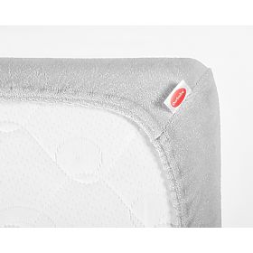 Drap éponge 200x120 cm - gris