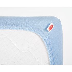 Drap éponge 200x180 cm - bleu clair