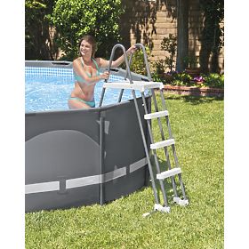 Échelle pour piscine 122 cm marches antidérapantes INTEX 28076