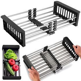 Égouttoir panier pour évier ORDOS noir