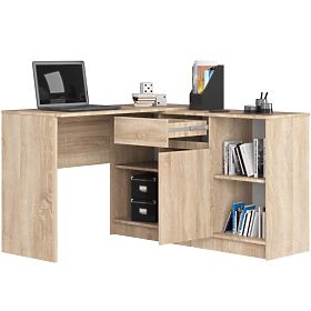 ENSEMBLE CLP B-17 COMMODE + BUREAU CHÊNE SONOMA