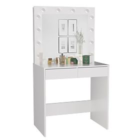 Ensemble coiffeuse Marina T+ 2S+L BLANC