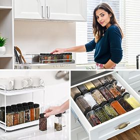 Ensemble de 24 pots à épices BAKER