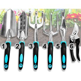 Ensemble de 6 outils de jardin ALBEN