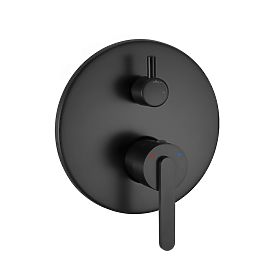 Ensemble de douche encastré Rea Ontario Noir + BOX, Rea