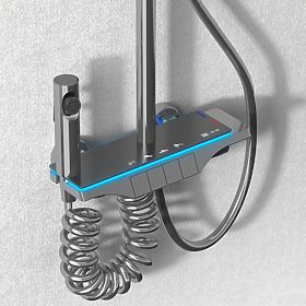 Ensemble de douche REA Savio avec écran LED Titan, Rea