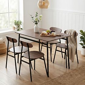 Ensemble de meubles pour salle à manger cuisine table + 4 chaises OSLO ModernHome, MODERNHOME