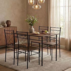 Ensemble de meubles pour salle à manger cuisine table + 4 chaises VERONA ModernHome, MODERNHOME