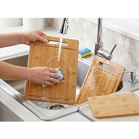 Ensemble de planches à découper en bambou TAVOLA 3 pièces