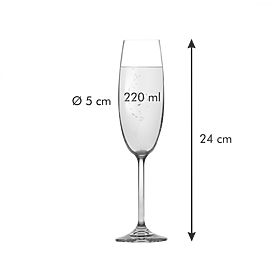 Ensemble de table CHARLIE couleur transparent Tescoma