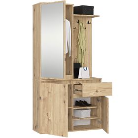 ENSEMBLE POUR ENTRÉE ENTRO PK CHÊNE ARTISAN