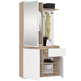 ENSEMBLE POUR ENTRÉE ENTRO PK CHÊNE SONOMA / BLANC