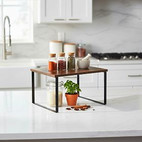 Étagère de cuisine en bambou GINGER MAX rustique