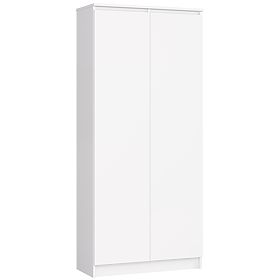 ÉTAGÈRE FERMÉE R80 2D 8P CLP BLANC