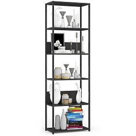 ÉTAGÈRE MÉTALLIQUE LOFT 600 NOIR/NOIR