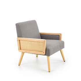 Fauteuil CORFU gris (1p=1pc), Halmar