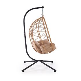 Fauteuil de jardin SNAKE, naturel / beige