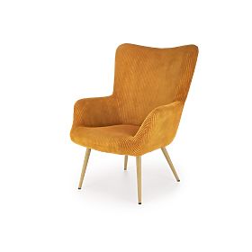 Fauteuil de relaxation AMARO - moutarde, Halmar