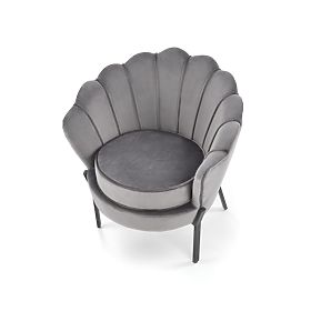 Fauteuil de relaxation ANGELO gris (1p=1ks), Halmar