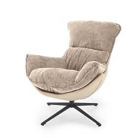 Fauteuil de relaxation beige LOBSTER, Halmar