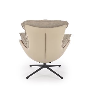 Fauteuil de relaxation beige LOBSTER, Halmar