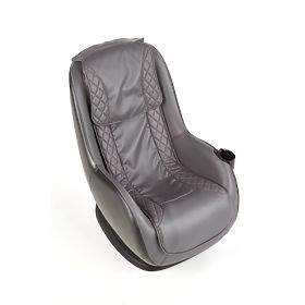 Fauteuil de relaxation DOPIO avec fonction de massage, gris, Halmar