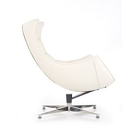 Fauteuil relax LUXOR blanc, Halmar