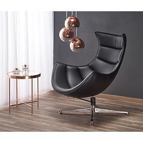Fauteuil relax LUXOR noir (1p=1pc), Halmar