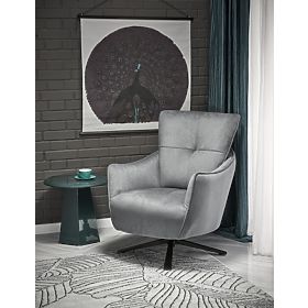 Fauteuil relax SCAMPI, gris (1p=1 pièce)