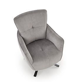Fauteuil relax SCAMPI, gris (1p=1 pièce)