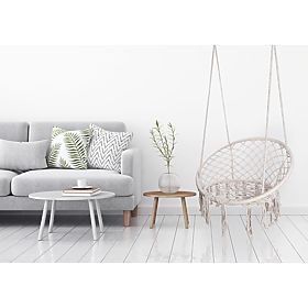 Fauteuil suspendu Nid de Cigogne TOGO crème