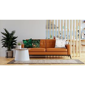 Housse de coussin 3D - vert et or, Tutumi